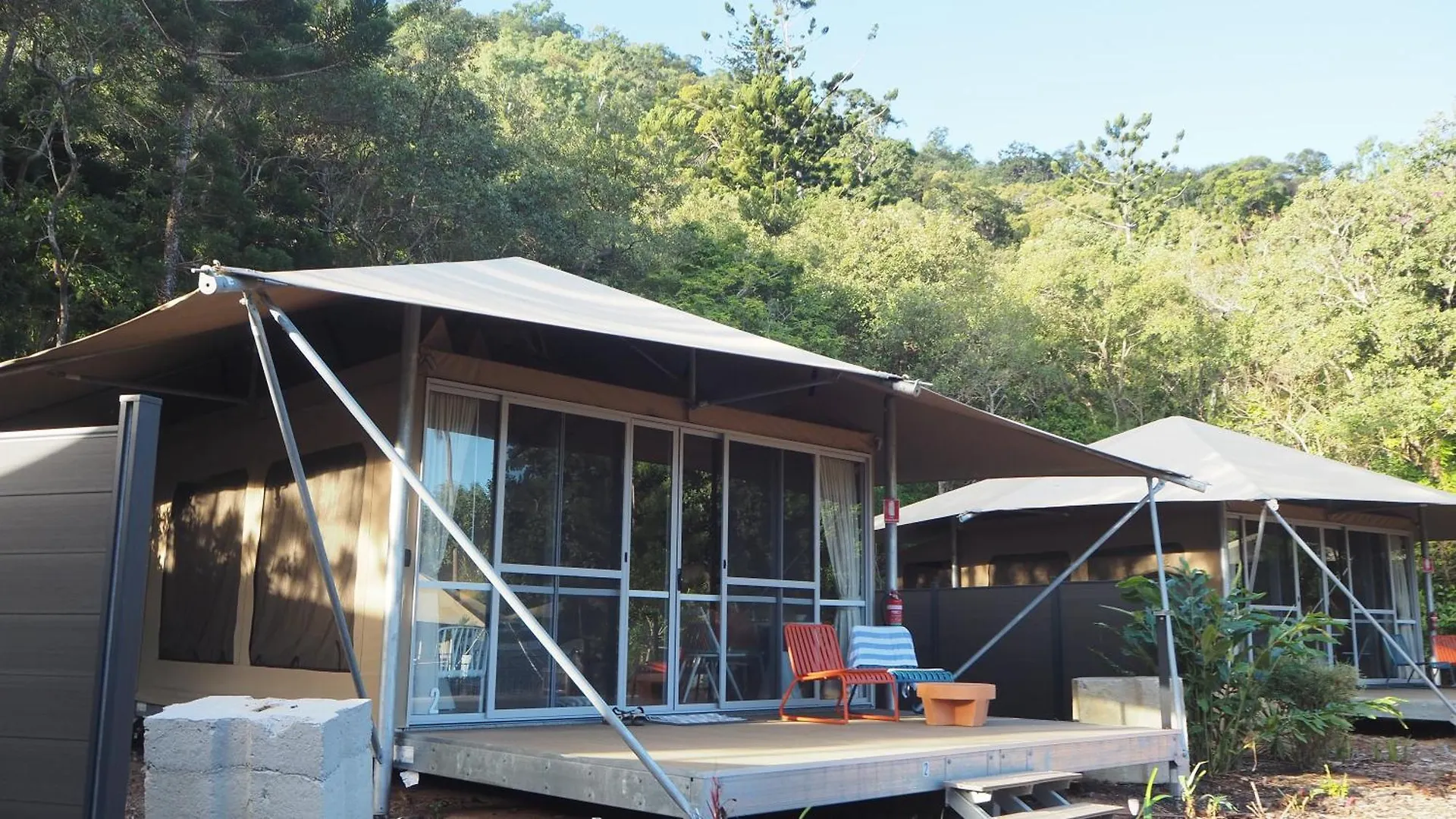 Luksusowy namiot King Safari Tent 2 Nelly Bay Australia